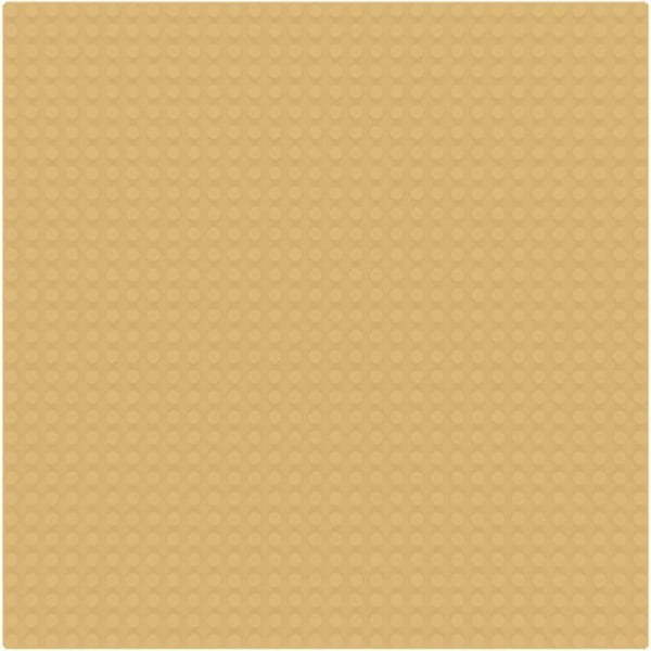 Basplatta - SLUBAN - Sluban junior basplatta - 32 x 32 cm - Beige - För barn från 6 år