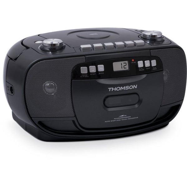Radio CD Kassett - THOMSON - Svart