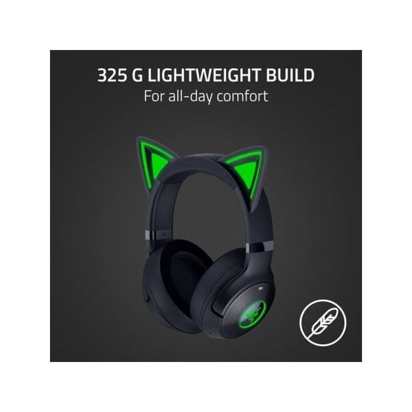 Gaming Headset - Razer - Kraken Kitty V2 BT - RGB - Trådlös - Över örat