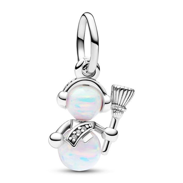 Pendentiv för kvinna - Silver - 792981C01 - Fin silver 925/1000 - Kubisk zirkonia - Jul-tema