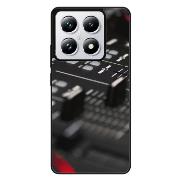 Silikonförstärkt tryckt skal kompatibelt med Xiaomi 14T 4G Dj Mixer