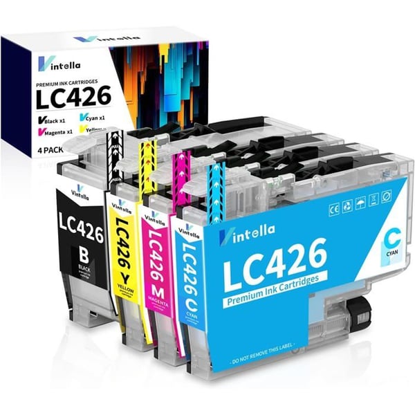 Lc426 Kassetter Kompatibel För Kassetter Brother Lc426 Lc426Xl Lc-426Xl Lc-426Xlval Värdepaket För Brother Dcp-J1050Dw Dcp-[J208]