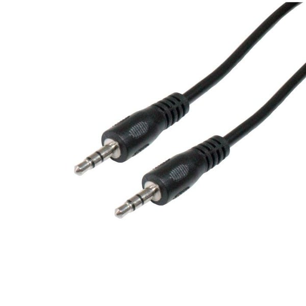 DCU TECNOLOGIC LJUDANSLUTNING JACK 3,5MM ST.M - 3.5MM ST. H 3M - 307130