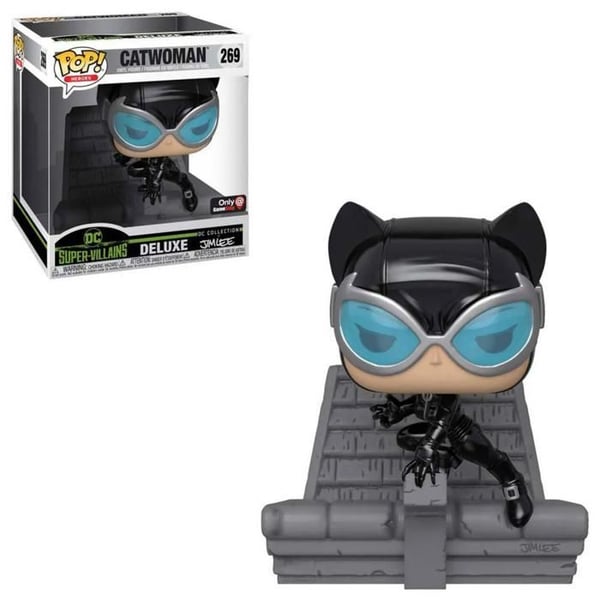 Vinylfigur - FUNKO - Kattkvinna - Begränsad upplaga - T-shirt XL - 9 cm
