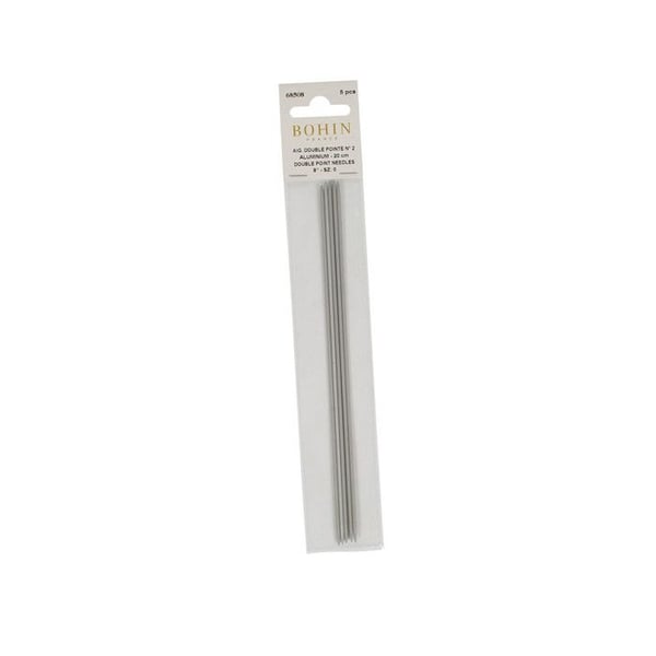 DUBBELSPETSIGA STRICKPENNOR 19CM - 2MM 68508