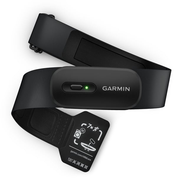 Hjärtfrekvensbälte - GARMIN - HRM 200 - M-XL - Autonomi upp till 1 år - Räckvidd 3 m - Bluetooth