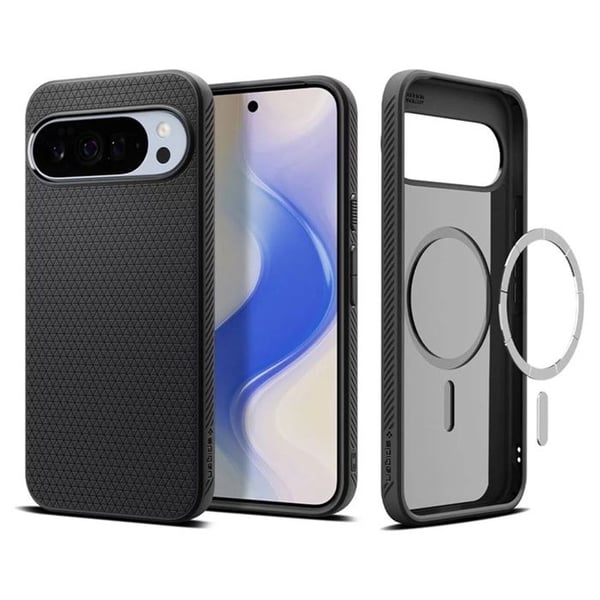 Spigen Liquid Air MagSafe-fodral för Google Pixel 10 Pro XL - Matt svart