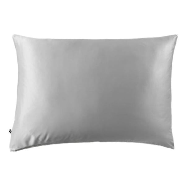 Örngott "Soanne" Mullbärssilke - Fjärilseffekt - Soanne Silver - Örngott 50 x 70 cm