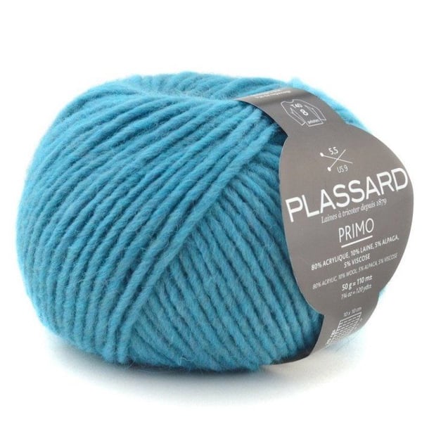 Plassard - Trendig Primo 21 Turquoise ullgarn