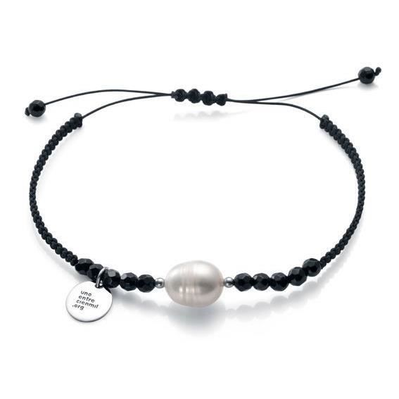 Armband - CAMPA - 8049P000-65 - Läder - Svart - Mixad