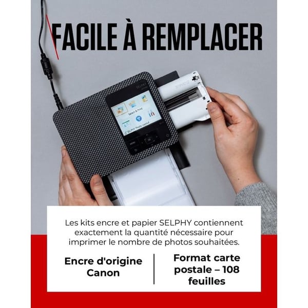 CANON Förbrukningskit papper RP-108IN för skrivare CP