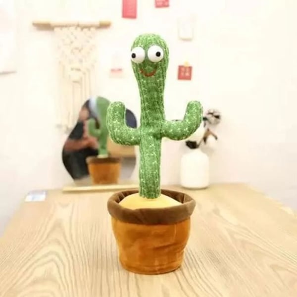 Mjuka leksaken - KEEPER - CACTUS GRINGO - Dansar och Sjunger - Upprepa - Blandat 3 år och uppåt
