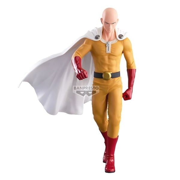 Figur - BANPRESTO - Grandista - Saitama - 27 cm - Officiell - Mixad