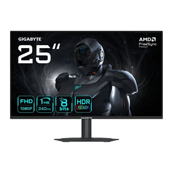 Spelmonitor - GIGABYTE - G25F2A - 24,5 tum FHD - 240Hz - 1 ms