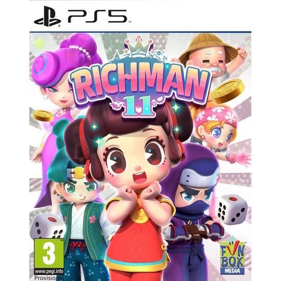 Videospel - FUNBOX MEDIA - Richman 11 - Strategi - PS5 - PEGI 7+