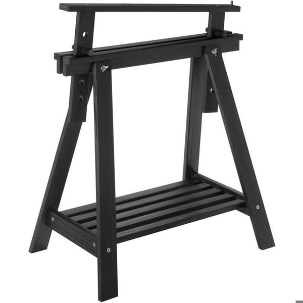 Målad arkitektbock i trä- USED