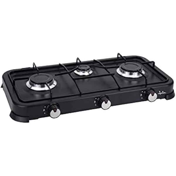 Bärbar gasugn - JATA - JECG2703 - 3 brännare - Grill - Avtagbar