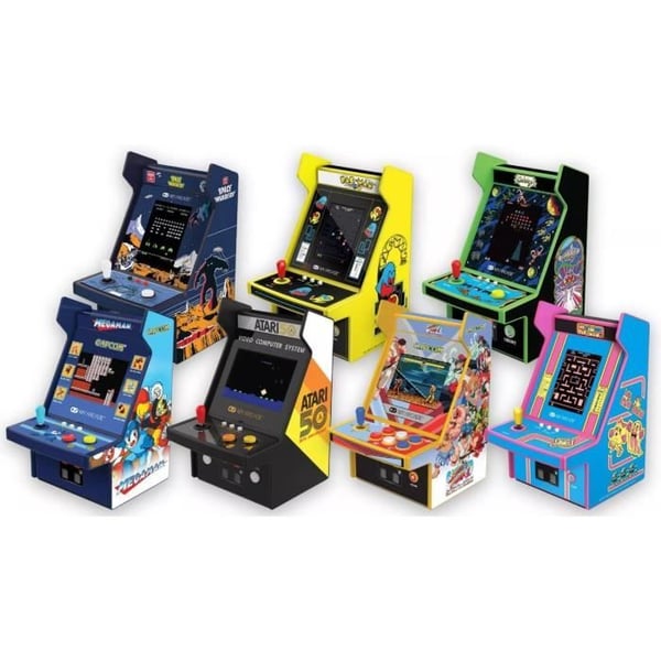 Micro Player PRO Console - Super Street Fighter II - Retrogaming spil - 7 cm høj opløsning skærm