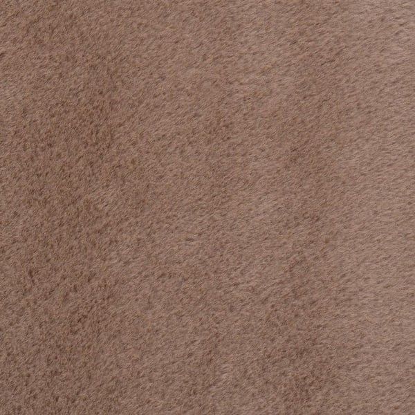 Tvättbar brun matta med korta hår, halkfri och mjuk, modern design för vardagsrum, sovrum, kök (Dimension: