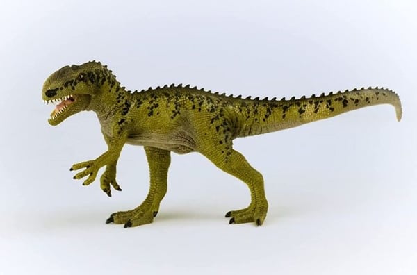 Monolophosaurus, figur med realistiske detaljer, dinosaurlegetøj der inspirerer fantasien for børn fra 4 år, 6 x 22 x 9 cm -