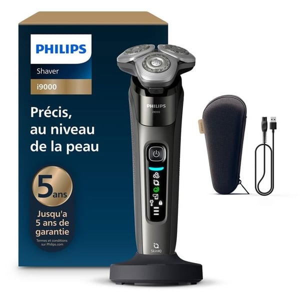 Philips X9002/10 Elektrisk barbermaskine 100 % vandtæt Serie i9000 med SkinIQ