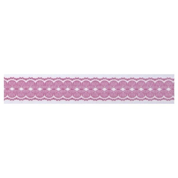 Washi Tape av. perforerad kant, 20mm, rulle 5m