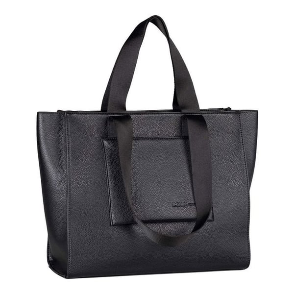 Skopåse - TOM TAILOR - Aisha Zip Shopper L - Svart - Polyuretan - Dragkedja