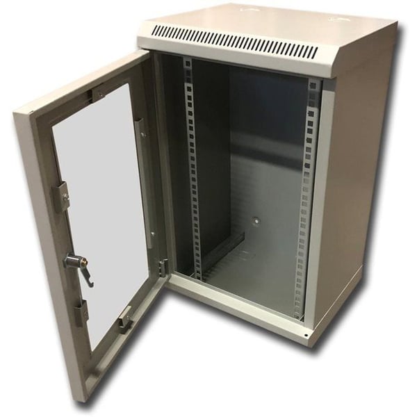 Datacom 10 12U/280 mm (glas) grå