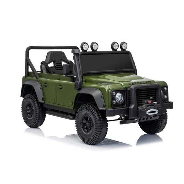 Elbil barn - BENEO MOTORS - Land Rover Defender 110SVX - 12V - 4X4 - Fjärrkontroll 2,4GHz