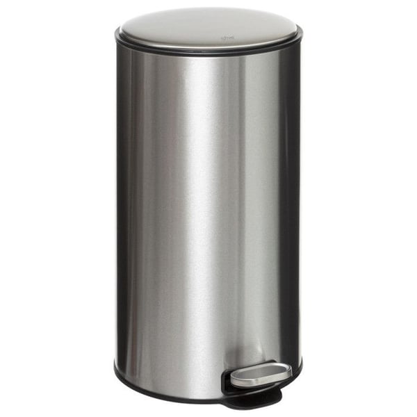 "Delta" metallsoptunna 30 liter Atmosphéra - Ljusgrå