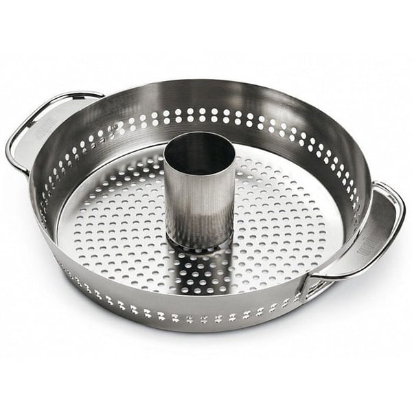 Weber kycklingställ - GBS - Rostfritt stål - Grå