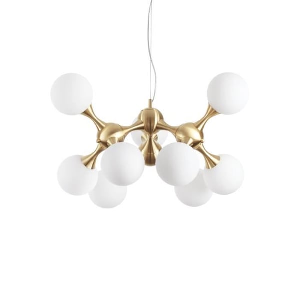 Pendel - IDEAL LUX - 241036 SP9 NODI - Kromad metall - Blåst glas - Modern design