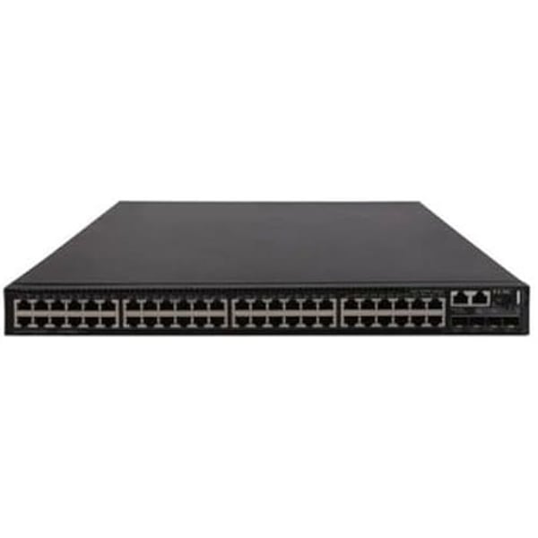 Switch - H3C - S5120V3-52P-PWR-LI - 52 portar - Strömförsörjning PWR-LI - Dimensioner 22,66x22,68x8,97 cm