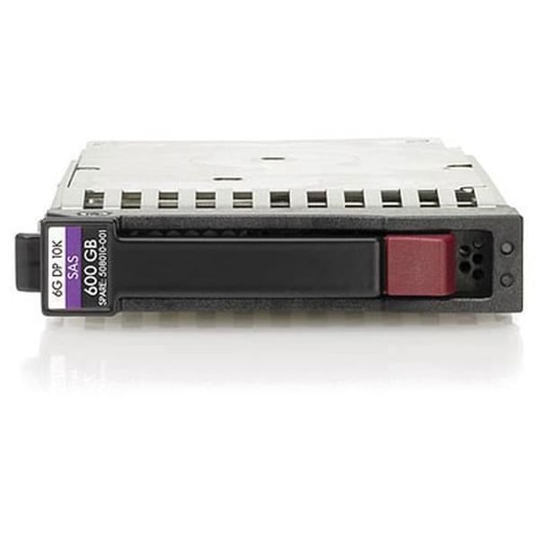 Hewlett Packard Enterprise 600 GB hot-plugg SAS HDD med dubbla portar, 2,5\", 600 GB, 10 000 rpm, SAS, hårddisk- REFURBISHED