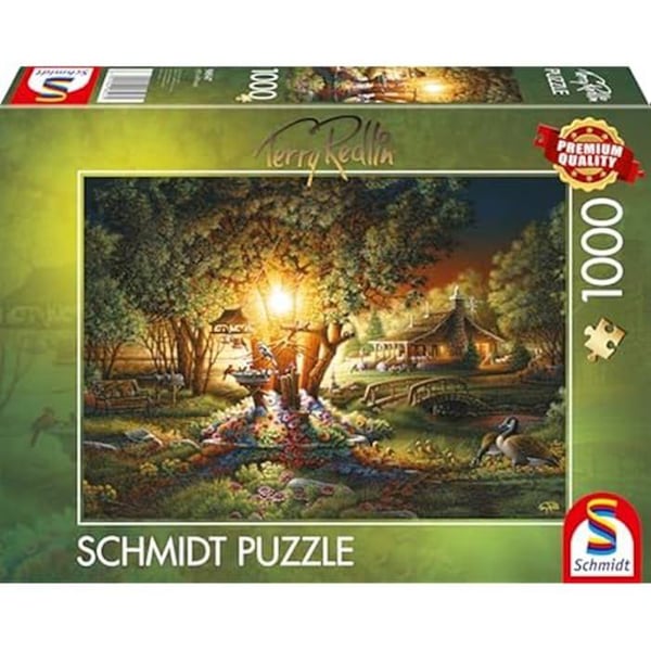 1000-bitars pussel - SCHMIDT - Magnifik vårljus - Flerfärgad - 69,3 x 49,3 cm - 12 år och uppåt