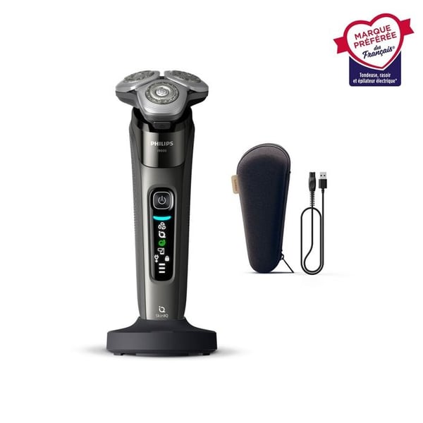 Philips X9002/10 sähköinen partakone 100 % vedenkestävä i9000-sarjassa SkinIQ-teknologialla