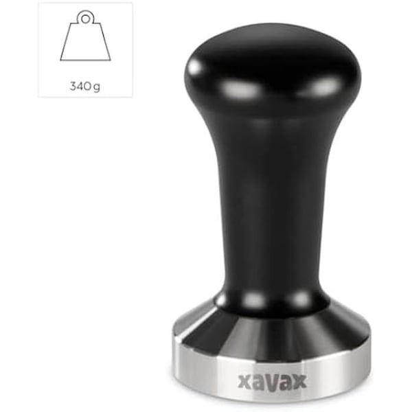 Kaffetamp - XAVAX - 51 mm - Rostfritt stål - Silikontyg - Ergonomisk