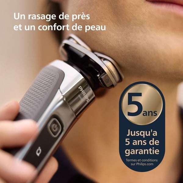 Philips X9002/10 sähköinen partakone 100 % vedenkestävä i9000-sarjassa SkinIQ-teknologialla