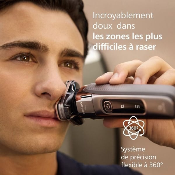 Philips X9002/10 sähköinen partakone 100 % vedenkestävä i9000-sarjassa SkinIQ-teknologialla