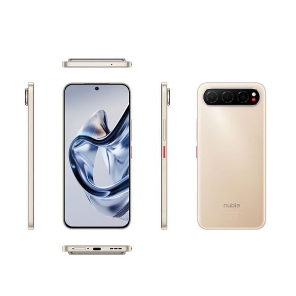 nubia Air 5G 8+256Go (5G), Skärm 6,78", Dual Sim - Titanium Desert