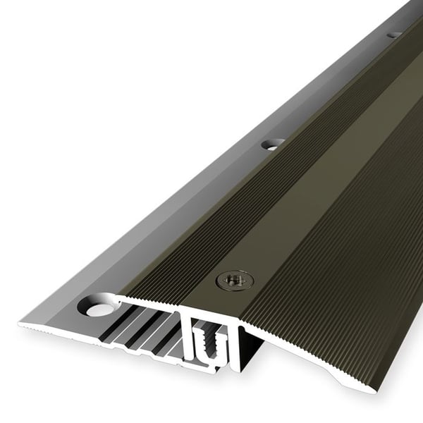 PROVISTON Kompensationsprofil Övergångsprofil l 44 mm Kompensation av H 6.5 - 16 mm L 900 mm Aluminiumprofil Bronz...