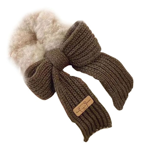 Chouchou - AVIZAR - Duveteux - Kaki - Tricot - Fleece Chouchou - AVIZAR - Duveteux - Kaki - Tricot - Fleece