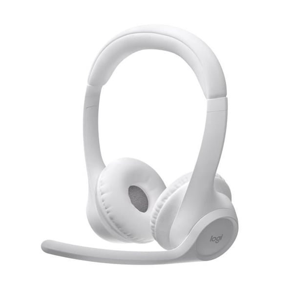 Hörlurar - Trådlösa - Logitech - Zone 300 - Bluetooth - Störningsskydd - Vit