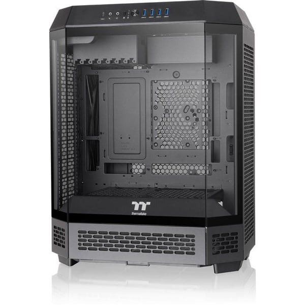 PC-chassi utan nätaggregat - THERMALTAKE - The TOWER 600 - Mellantorn - ATX-format - 2x140mm ingår - Svart