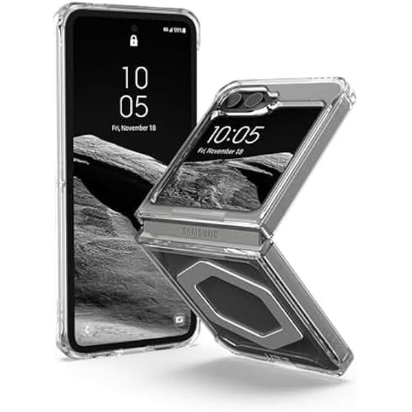 Skal - URBAN ARMOR GEAR - Plyo Pro - Kompatibel Samsung Galaxy Z Flip6 - Stötskydd - Trådlös laddning Skal - URBAN ARMOR GEAR - Plyo Pro - Kompatibel Samsung Galaxy Z Flip6 - Stötskydd - Trådlös laddning