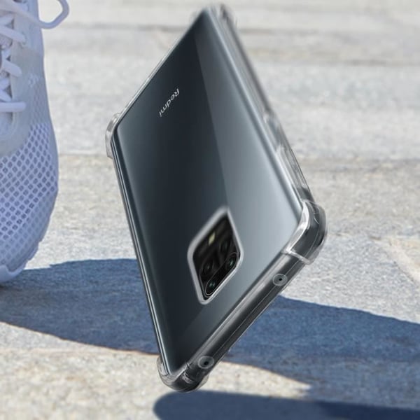 Coque - Akashi - Redmi Note 9S / 9 Pro / 9 Pro Max - Flexibel - Stötsäker - Transparent Vit