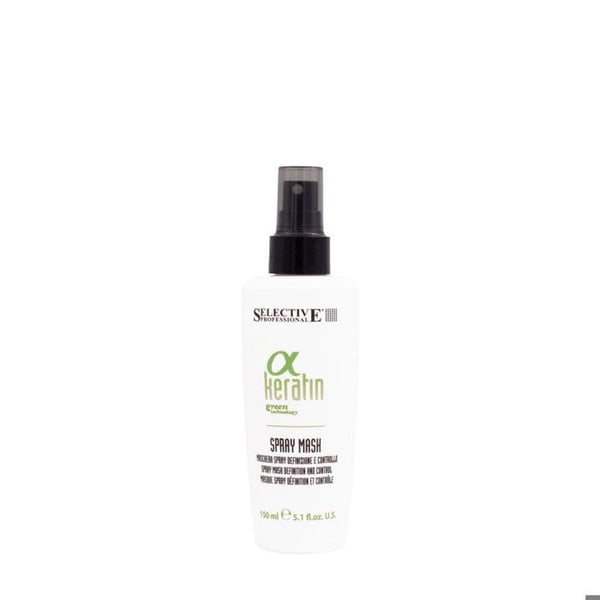 Mask Spray Disciplinerande - SELECTIVE PROFESSIONAL - α Keratin - 150ml - Alla hårtyper - Utan sköljning