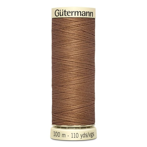 Fil 100 % polyester Gutermann 1 Spole - Att 842 - terracotta