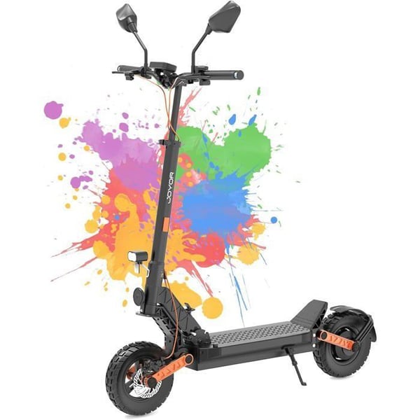 JOYOR S8E trottoar. pro. Motor 800W (1000W pik), 48V26Ah (55-85km). Vuxen/intensiv användning.