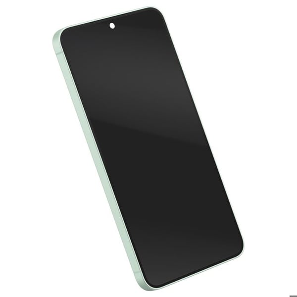 Ersättnings LCD-skärm för Galaxy S25 med Relife-chassi i ljusgrön